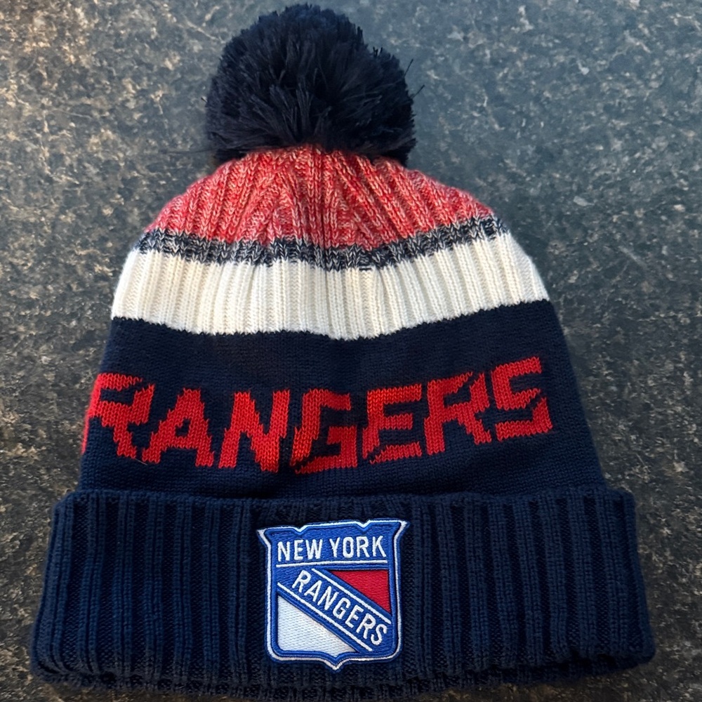 New York Rangers Knit Beanie